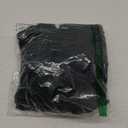 Wenrine Women's Mesh Long Sleeve Square Neck Ruched Party Club Cocktail Bodycon Mini Dress (Medium, Black)