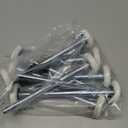 Durable 1.8 Inches Nylon Garage Door Rollers 6200ZZ 10 Ball Bearing 6.8 Inches Stem (6.7" Long Stem 8pcs)