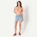 Amazon Essentials Womens Light-Support Classic Bikini Swimsuit Top (XX-Large, Coral Pink)