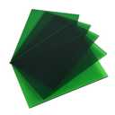 5 Pack Acrylic Sheet Green Transparent Colored Translucent Sheets Easy to Cut for DIY Art Projects,Crafting,Display Project,Signs,Painting,Laser Cutting Plastic Plexiglass Panel 5x7 2.8mm Thick