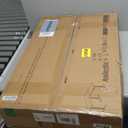 Agilestic 59 Inch L Shaped Standing Desk Adjustable Height, Electric Corner Standing Desk, Sit Stand Computer Table with Splice Board, Rustic Brown