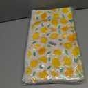 2 x Lemon Kitchen Towels 4 Pack | 16"x28" Absorbent Dish Cloths Set, Super Soft Decorative Towels for Cooking, Cleaning, Drying Dishes - Lemon Print