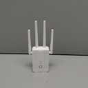 WiFi Extender Signal Booster for Home: Internet Repeater Long Range Covers Up to 45+ Devices(White, XL)