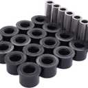 ApplianPar Front Upper and Lower Left Right A Arm Bushing kit for Honda Recon 250 FourTrax 300 Rancher 350 Foreman 400 450 Rancher 420 1993-2017