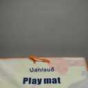 Bammax X-Large Waterproof Foam Padded Play Mat | Reversible & Foldable | Safe Baby & Kids Play Mat | 70" x 78" | Dinosaurs & Safari Animals