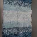 Arotive Microfiber Bathroom Rugs, Shaggy Soft and Absorbent Bath Rug, Non-Slip, Thick Plush Machine Washable Dry Bath Mats for Bathroom, Tub and Shower, 30x20, Blue