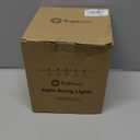 Brightown Outdoor String Lights, 50FT 25 G40 Bulbs Shatterproof Patio Lights, IP65 Waterproof Dimmable Hanging Connectable Globe LED Outdoor Lights for Backyard, Bistro, Porch, Deck, Balcony (Black)