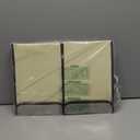 Foldable Fabric Storage Box, 16.5 x 11.8 x 9.8 inches (L x W x H), with Double-Lid & Dividers, Large Organizer for Home, Closet, Office(Grey)