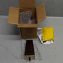 AORYVIC 5 inch Sofa Legs Wood Furniture Legs Pack of 4 Pyramid Couch Legs Mid-Century Modern Brown Replacement Legs (5 inch (4pcs) Standard (With hanger bolt))