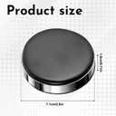 Thinp Watch Cushion, Round Watch Casing Cushion Leather Watches Protector Pad Holder Non-Slip Watches Repair Mat Watchmaking Tools for Movement Changing Battery Repair