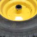 2Pcs 16x6.50-8 Tire and Wheel, 4 Ply Tubeless Lawn Mower Tires 16x6.50-8, Universal Fit Front Wheels 16x6.50x8 Lawn Tractor Tires, 3" Offset Hub, 3/4" 5/8" Bearings, 615lbs Capacity