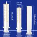 2 Pack 50ml Glass Syringe With Caps