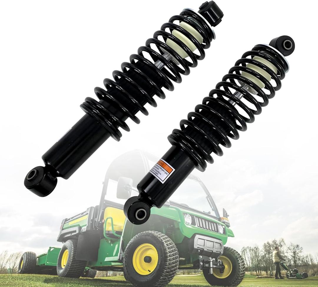AM135375 Rear Shocks Absorber Compatible with John Deere Gator HPX 2004-2017, HPX 615E 815E 2018-2020, XUV620i 2007-2010, XUV850D 4x4 Diesel 2007-2010 (2PCS)