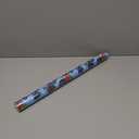 RUSPEPA Monster Truck Christmas Wrapping Paper Roll, Mini Roll, Red Truck with Christmas Tree and Snowflake, Blue Gift Wrap for Kids, Boys, Friends, Family, Xmas Holiday Gifts, 17 Inches x 16.4 Feet