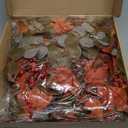 Fall Garland with Maple Leaf, Fall Decor for Wedding Home Mantle, 5.9Ft Harvest Festival Thanksgiving Halloween Garland Leaves Decorations, Artificial Foliage Garlands for Autumn Indoor Outdoor Dcor