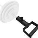 Viking Press Landmine Handle Attachment: T-bar Row Attachment for 2-Inch Olympic Barbell Home Gym Equipment