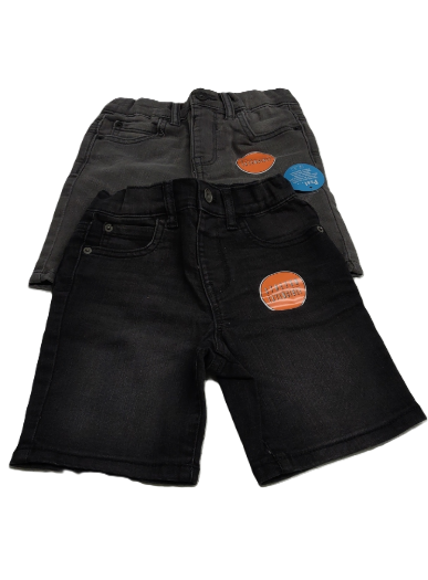 The Children's Place Boys' and Toddler Denim Shorts 2 Pack,3 T