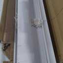 CHICOLOGY Mini Blinds for Indoor Windows  71"W x 60"H, White Horizontal Vinyl Blinds | Cordless | Easy to Install | Sleek Low-Profile Fit for Doors, Offices, Kitchens & Apartments