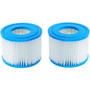 Type VI Spa Hot Tub Filters Cartridge Inflatable Hot Tub and Other Type Spa Inflatable Filter Cartridge Accessories (2pcs)