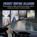 22"+22" Wiper Blades Replacement for Chevy Silverado/GMC Sierra 2014 2015 2016 2017 2018 (Set of 2) Quiet and Durable Stable All-Season Windshield Wiper Blades