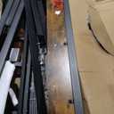 LINSY Twin Bed Frame with Ergonomic Headboard, 14 inch Fast Assembly Metal Bed with LED Lights, Outlets & USB, Kids Twin Size Bed Frame, Noise Free, No Box Spring Needed, Rustic Brown