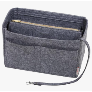 ZTUJO Purse Organizer Insert, Felt Bag Organizer with Metal Zipper, Handbag & Tote Shaper, For Speedy Neverfull Tote, 7 Sizes ZTUJO Purse Organizer Insert, Felt Bag Organizer with Metal Zipper, Handbag & Tote Shaper, For Speedy Neverfull Tote, 7 Sizes