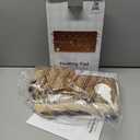 BOB AND BRAD Weighted Heating Pad with Far Infrared Therapy, FSA Eligible Electric Heating Pad for Back Neck Shoulders Pain Relief, Gift for Women Men, ETL Certified & HSA Eligible 2.4lbs 12"x24", Brown 