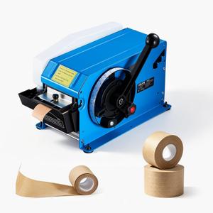 VEVOR Water-Activated Tape Dispenser 4–40 Inch Kraft Gummed Tape Cutter