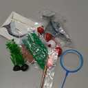18 PCS Gone Fishing Cake Topper Decoration for Fisherman Themed Birthday Retirement Party Supplies