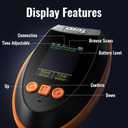 Tera Barcode Scanner Wireless with Screen: Pro Version 1D 2D QR with Setting Keypad Charging Cradle Works with Bluetooth 2.4G Wireless USB Wired Handheld Bar Code Reader HW0009