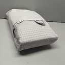 Bedsure Cotton Duvet Cover King - 100% Cotton Waffle Weave Grey Duvet Cover King Size, GentleSoft and Breathable Bedding Set for All Season, 3 Pieces, 104"x90"