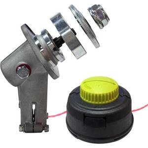 308210009 Trimmer Gear Head Replacement for RYOBI RY40250 RY40205BTL RY40270VNM RY253SS RY4CSS RY253SSVNM RY41135 Tring Trimmer Gear Head Part No. 308053004, 984244001, 308210002