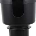 PartyKindom Car Automotive Cup Holder Phone Holder Cup Holder for Car Insert Water Bottle Holder Black