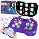 Intoypad Fast Press Game for Kids 4-8, Handheld Light Up Brain & Memory Games with LED Screen Electronic Pop Fidget Games Travel Stress Relief Sensory Fidget Toys Gifts for 6-12 Years Old Kids Boy