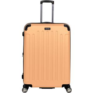 Kenneth Cole REACTION Renegade Luggage Expandable 8-Wheel Spinner Lightweight Hardside Suitcase, Dreamsicle, 28-Inch Checked, Dreamsicle 