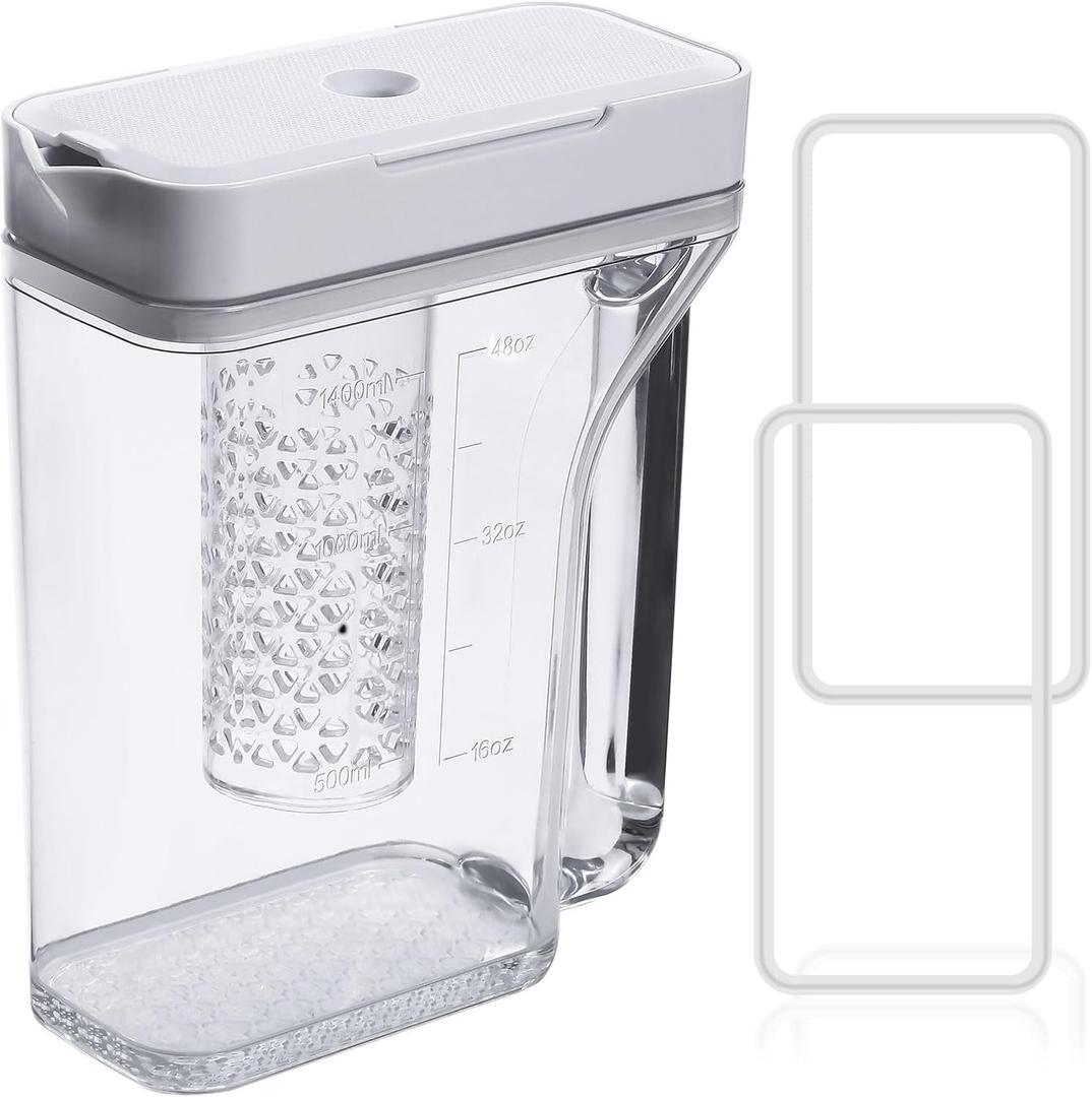 DA97-17395B Refrigerator Water Tank Assembly for Samsung Water Pitcher for Fridge Door Replacement, Compatible with RF28R7351SR RF28R7351SG RF28R7351SG RF22R7351SR RF28R7351DT Water Reservoir/Tank