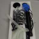 6-in-1 Electric Aquarium Gravel Cleaner  530GPH Powerful Fish Tank Vacuum with Sand Washer, Water Changer & Debris Remover, Quiet 32W Pump (Blue)