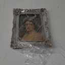 Silver Picture Frame 8x10 Vintage Victorian Picture Frames Antique Gothic Baroque Ornate for Wall or Tabletop Display, Fits 8x10 or 5x7 Photo with Mat