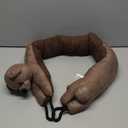 Marwood Under Door Draft Stopper Decorative Wind Stopper 48 inch for Door & Window, Weighted Animal Air Draft Stopper Snake Noise Blocker for Bottom of Door with Hanging Loops - Bear