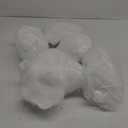 Shappy 17.64 Ounce/ 500 G Fake Clouds Snow Decoration Artificial White Cloud Fiber Faux Fluffy Snow Indoor Soft Artificial Fake White Cotton Winter Craft Decor Christmas Tree Village Displays