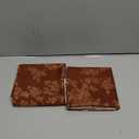 100% Cotton French Pastoral Throw Pillow Covers Set of 2, 18x18 Inch Background/Terracota Farmhouse Decorative Cushion Covers for Sofa Bed Living Room Home Decor