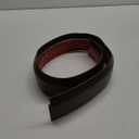 Vinyl Door Threshold Flooring Transition Strip Self Adhesive Carpet Edging Strip for Laminate Doorway Edge Threshold from 2/5" to 3/5" (Brown Wood Grain, 3.3 Ft)