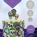 PME SKU202 Novelty Plunger Cutters-Skull Set of 3