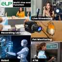 ELP 12mp USB Camera Manual Zoom Webcam for Computer 1080P 120fps Variable Focus Lightburn Camera High Speed 3.6-10mm 3X Zoom USB2.0 PC Cam Varifocal USB Security Webcamera for Video Conference