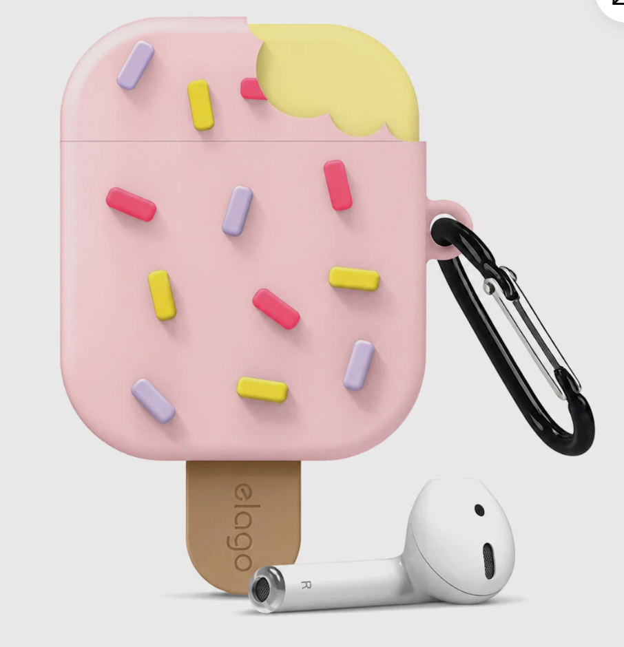 3 x Ice Cream Airpod Case Gen 1/2 3Pk