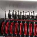 Shark FlexFusion Hair Straightener & Powerful Hair Dryer with Fusion Hair Brush, Ceramic Air Styler with Auto-Wrap Curlers & Concentrator, Ceramic Plates, Cosmic Blush HD641S