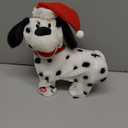 Singing Twerking Dog with Music Animated Christmas Toys Plush Interactive Singing Dog Toy Figures with 8 Songs and Lights Repeat What You Say, Xmas Gift