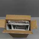 VITVITI 2-Tier Bathroom Organizer Countertop, Metal Wire Mesh Bathroom Counter Organizer Storage with Basket Hooks, Vanity Tray Shelf, Kitchen Spice Rack, White