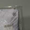 YWIES Plain Basketball Jersey, Blank Team Uniform, Hip Hop Hipster Short Sleeveless Active Shirts (Medium, White-black)
