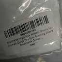 PINSPARK High Rise Athletic Shorts for Women Quick Dry Gym Running Shorts Breathable Outdoor Workout Shorts with Mesh Liner White M (White)